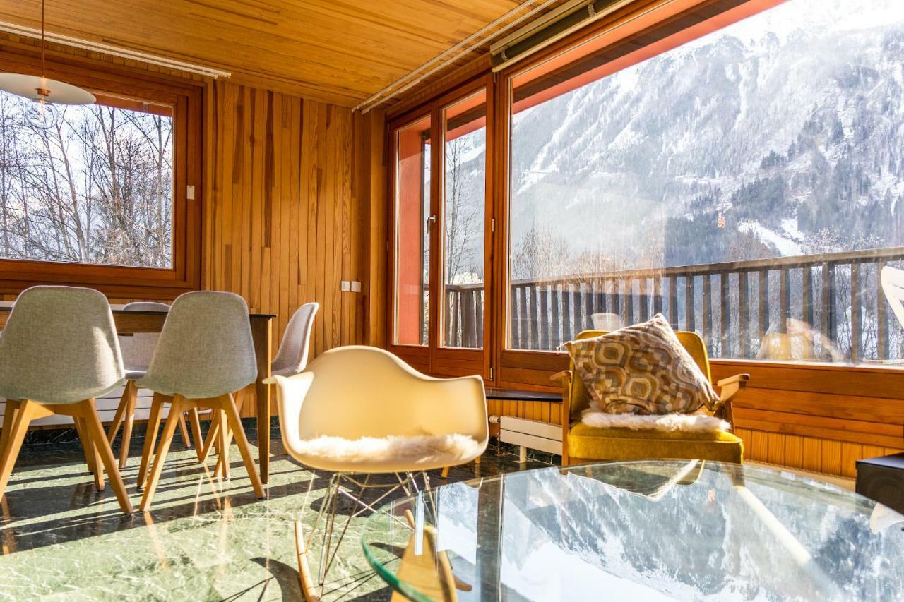 Apartamento Grand Appt Vue Mont Blanc Chamonix Mont Blanc Exterior foto